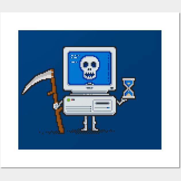 Blue Screen of Death Wall Art by HtCRU